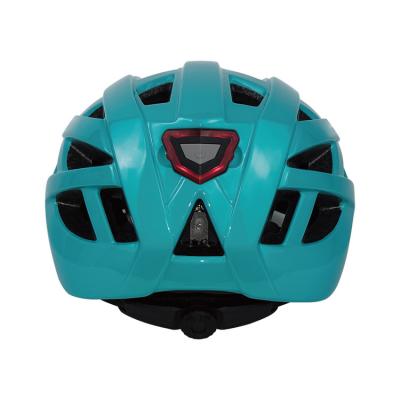 China NEW ABS+PC Bicycle Helmet Intergrally-Lightweight Rechargeable LED Helmet Rechargeable Mold For Adult for sale