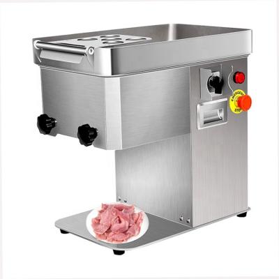 China High Efficiency Easy Operate Goat Meat Beef Cutter Stainless Steel Commercial Automatic Small Fresh Meat Slicer Cutting Machine for sale