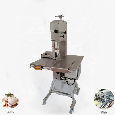 China Meat Cutting Stainless Steel Commercial Electric Frozen Fish Meat Bone Saw Meat Cutting Machine for sale