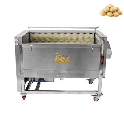 China High Efficiency Easy Operate Factory Outlet New 2020 Yam Sweet Potato Peeling Machine Automatic Peeling Machine for sale