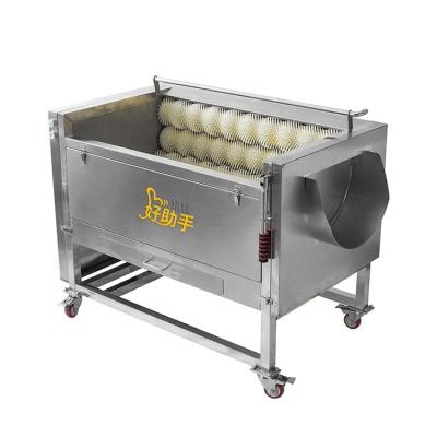 China High Efficiency Easy Operate Automatic Vegetable Washing Machine Potato Washing And Peeling Machine for sale