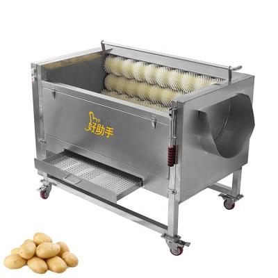 China High Efficiency Easy Operate Vegetable Yam Peeling Machine High Performance Industrial Washing And Peeling Machine for sale