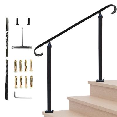 China Beautiful and easy to install wholesale cheap price 3ft metal outdoor and indoor adjustable porch stair fence railing for sale