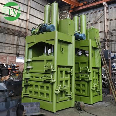 China Building Material Shops Keshang CE Certification High Quality Vertical Hydraulic Scrap Balers YJ-400 for sale