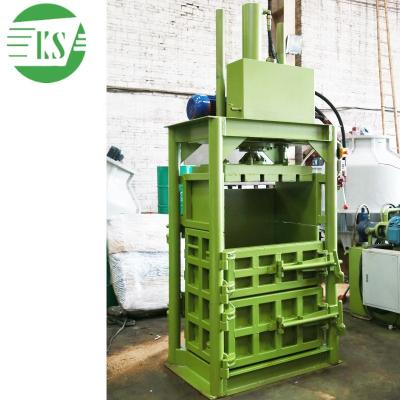 China YJ-30 Vertical Hydraulic Carton Carton Mini Baler Building Material Shops YJ-30 Metal Scrap Machine Dropping Machine for sale