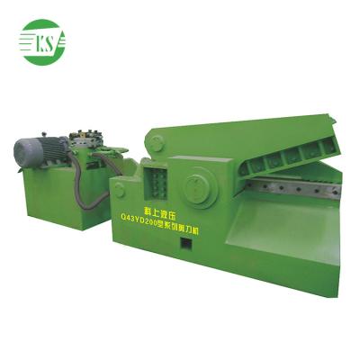 China Q43YD200 factory automatic hydraulic metal baler shears buy machine baler press scrap iron cutter for sale