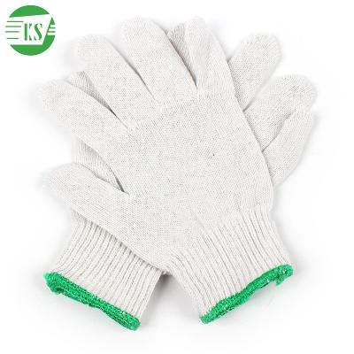 China Daily Protection / Automotive Service / Construction Cotton Hand Knitted Hand Glove for sale