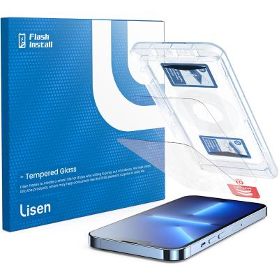 China Easy Anti-fingerprint App For iPhone 13 13pro 2022 Screen Protector Film Paperlike Tempered Glass With Install Kit for sale