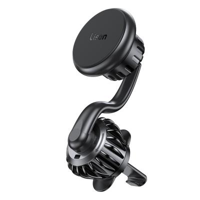 China LISEN 360 Adjustable Car Phone Holder Mini Stand Cell Phone Magnet Mount Car Holder For iPhone For Samsung for sale