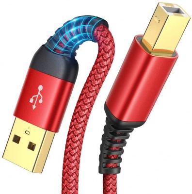 China Video Game Player USB Printer Cable USB 3.0 Printing Cable Type A Male to B Male Extension Printer USB Cables for sale