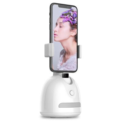 China Lisen 2022 New Adjustable Portable Smart Shooting Technology Auto Face AI Authomatic 360 Rotation Object Tracking Cell Phone Holder for sale