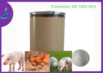 China USP el 98% Florfenicol CAS a granel soluble en agua 73231-34-2 para los antibióticos veterinarios en venta