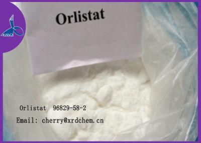 China CAS 96829-58-2 Orlistat y polvo de la pérdida de peso para tratar obesidad en venta