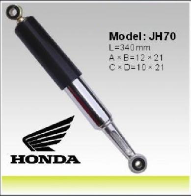 China Recambios de los amortiguadores de choque de la parte posterior de la motocicleta de Honda JH70 JH70, amortiguador de choque del motor de 340m m en venta