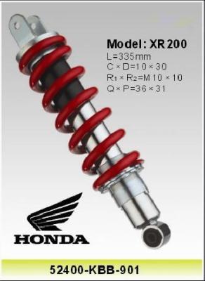 China Honda Xr200 Motorcycle Accessory , 335MM Motorcycle Shocks 52400-KBB-901 for sale