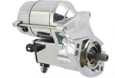 China Harley Davidson-unartigen Jungen Dyna Electra Farbe des Gleiten-Motorrad-Starter-Motor12v 1.4KW 1340cc Chrome zu verkaufen