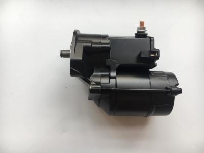 China Harley Davidson-unartigen Jungen Dyna Electra Schwarz-Farbe des Gleiten-Motorrad-Starter-Motor12v 1.4KW 1340cc zu verkaufen