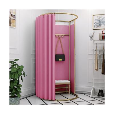 China Clothing Store Modern Design Locker Metal Modular Rooms Retail Fitting Room for sale