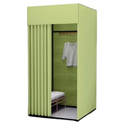 China Clothing Store High Grade Foldable Custom Fitting Rooms Custom Fitting Room for sale