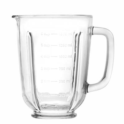 China Simply (1.5l) Xianglin blender parts wide mouth jars 1.5l blender glass jar basos de licuadora glasses for sale