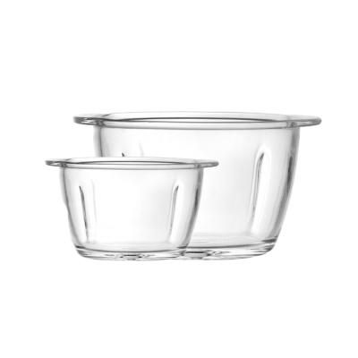 China Simply (318) Professional China Manufacture Clear Simply Parts Glass Bowl Chopper for sale