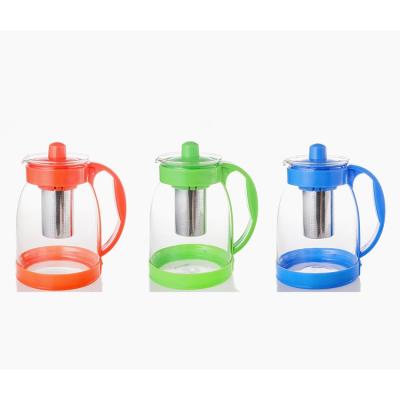 China WITH LID professional manufacture cheap heat resistant wholesale glass teapot for sale