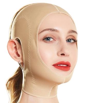 China Chin Reducer Facial Lifting Firming Double Face Lifting Belt V Shaper Belt V Line Face Lift Up Face Slimming Tape Face Mask for sale