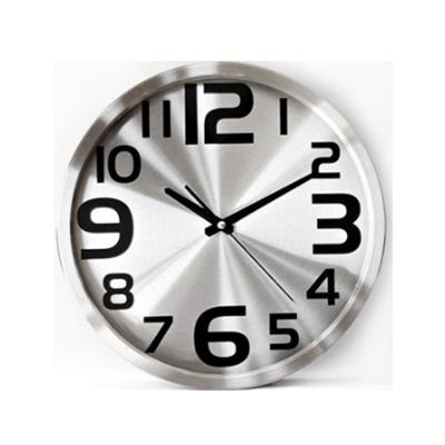 China Wholesale cheap metal aluminum 12inch 30cm wall clock from Europe for sale