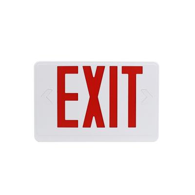 China Cheap Light Red Fire Exit Price Green Arrow Canada Emergency Exit V Sign for sale