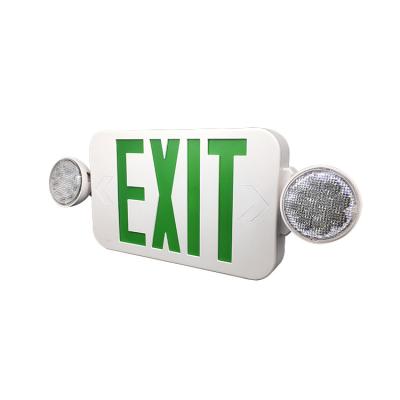 China Emergency Exit 3W Emergency Exit Lights LED Fire Safety Exit Signs Battery Emergency Warning Light for sale