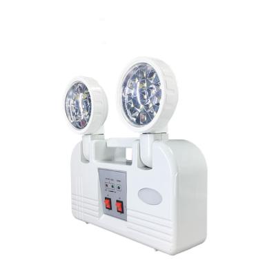 China IP65 Emergency Mounted Spot Light Twin Head Emergency LED Emergency Lights Twin Spot Light for sale