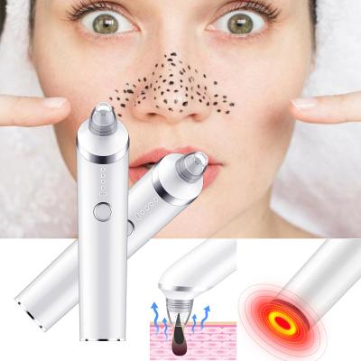 China 2021 Hot Selling Multifunctional Acne Treatment New Arrival Blackhead Device Vacuum Blackhead Suction Tool With Hot Compress Function for sale