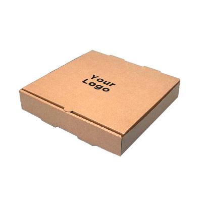 China Recycled Materials Food Grade Custom Design Food Caterer Containers Corrugated Paper Pizza Packing Box for sale