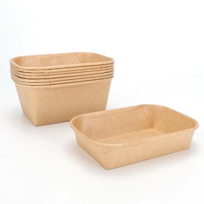 China Recyclable Wholesale Disposable Food Takeaway Packaging Kids Box Eco Friendly Paper Lunch for sale