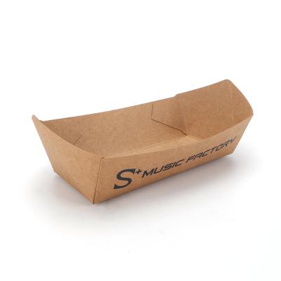 China Recyclable Wholesale Food Packaging Takeaway Grade Brown Kraft Paper Lunch Box for sale