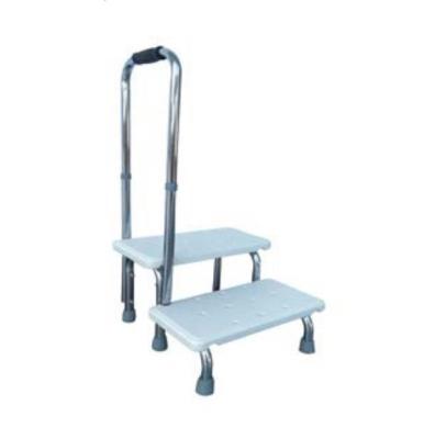 China Steel Shower Room Elderly Hospital Tub 2 Step Stool With Handle for sale