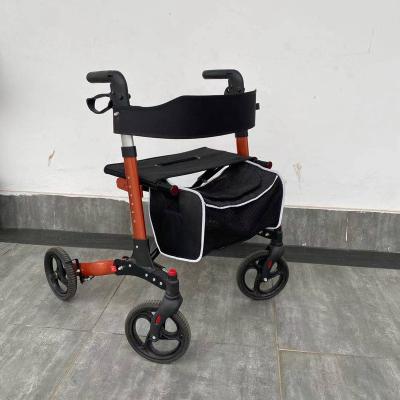 China High Mobility Aluminum Aluminum Wheelchair With A Shopping Bag for sale