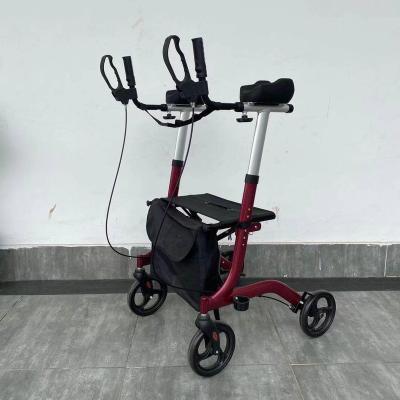 China Aluminum aluminum wheelchair with support arm that can be quickly folded for sale