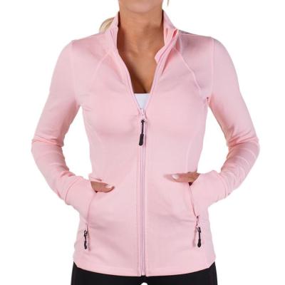 China Wholesale QUICK DRY yoga tops outdoor jacket for women comfortable fitness training running clothes yoga jacket en venta