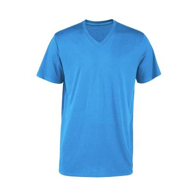 China Custom Made Anti-wrinkle Mens T-shirts Designs Plain Blank Logo T-shirt Colorful Tee Wholesale Cotton Shirts For Men Te koop