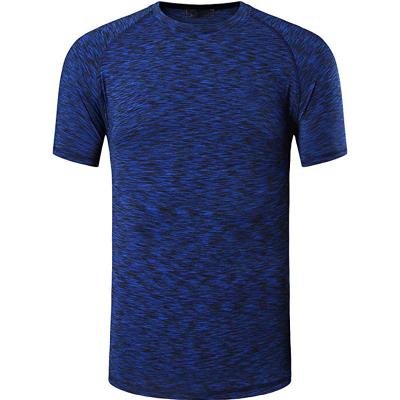 China QUICK DRY custom embroider superdry clothes simple men's running t-shirts marathon printing sport T-shirt en venta