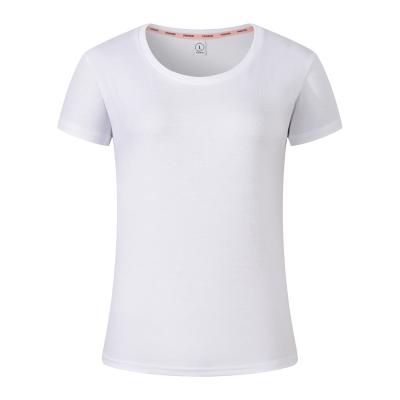 China Manufacturer Designer QUICK DRY Shirts For Women 2021 White T-shirts 100% Cotton Shirt For Women for sale