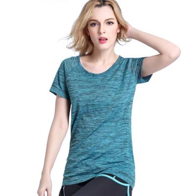 China Factory designer QUICK DRY T-shirt for women 2021 sports designs tank top women's T-shirt for sale