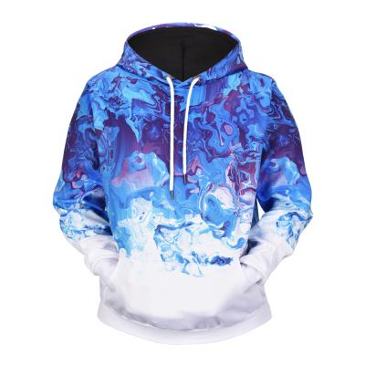 China QUICK DRY custom full body printing 3d sublimation print pullover hoodies wholesale blank hoodie for sale