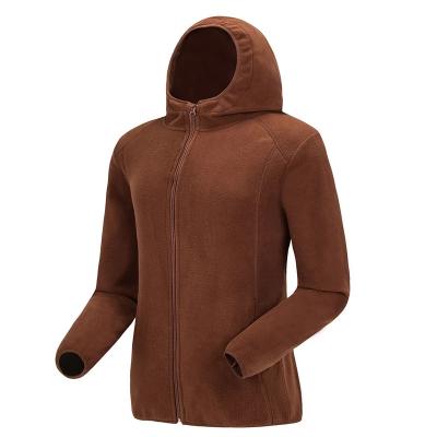 China Breathable Factory Direct Custom Logo Wholesale Fleece Jackets With Micro Hooded Fleece Jacket for sale