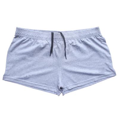 China Anti-Wrinkle Sports Shorts Fitness Polyester Abbreviations Customized Mens Gym Sports Split Leisure Running Shorts for sale