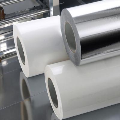 中国 Initial Adhesion ≥16N 80g Coated Paper Printed Label Material on White Glassine Paper 販売のため