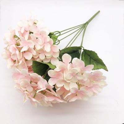 China IFG 6 Heads Hydrangea Artificial Wedding Decoration Flowers Big Fake IFG Hydrangea Bushes 6 hcheap Artificial Hydrangea Flower Wedding Decoration for sale