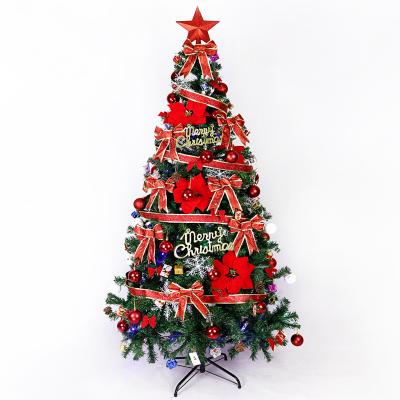 China Christmas Christmas Tree Set Cipher Luxury Large Green Set Christmas Decorations Hotel Mall Decorations for sale