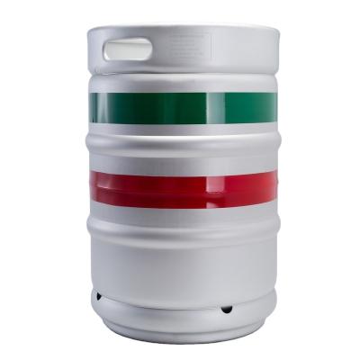 China New 1/6 Large Beer USA Standard Stainless Steel Empty Keg Discount Price Barrel Beer Kegs for sale